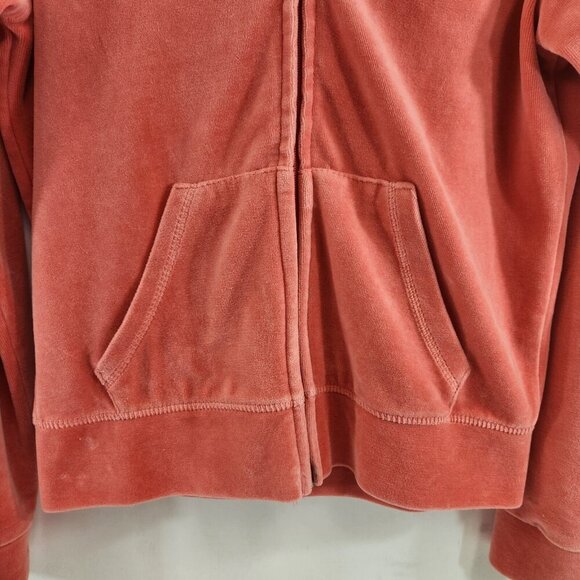 Juicy Couture Pink Tracksuit Sleepwear Size L Y2K Pink Melon Matching Pants - Picture 11 of 16